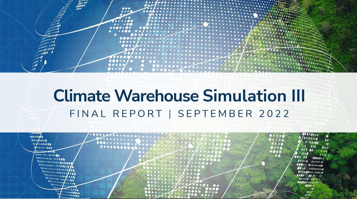 Climate Warehouse Simulation III, Final Report 